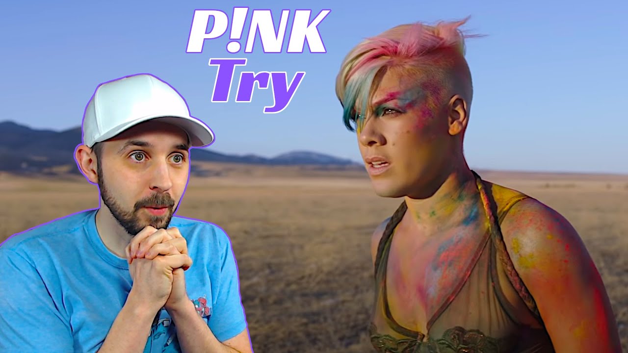 Реакция Pink! Попробуйте посмотреть музыкальное видео. Pink умеет танцевать!