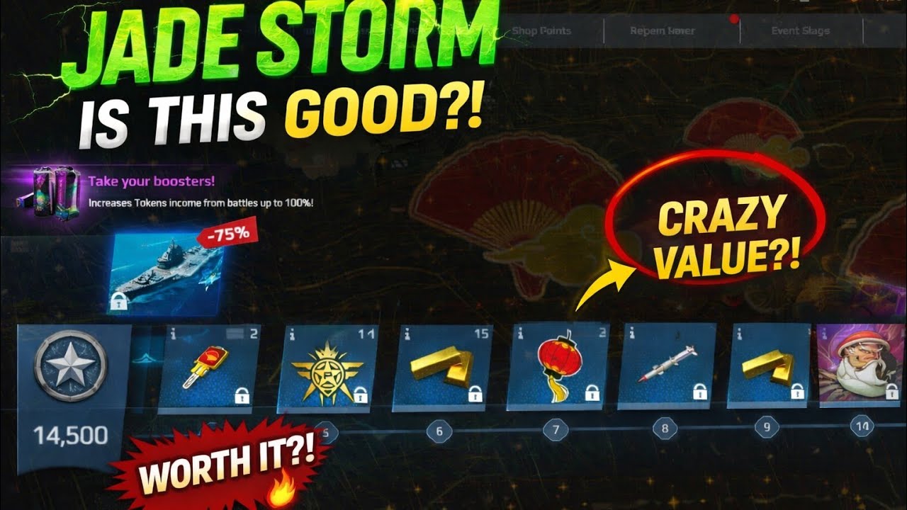 JADE STORM New Event Review!! Is it worth it?? 😬🤔🤔 Modern Warship