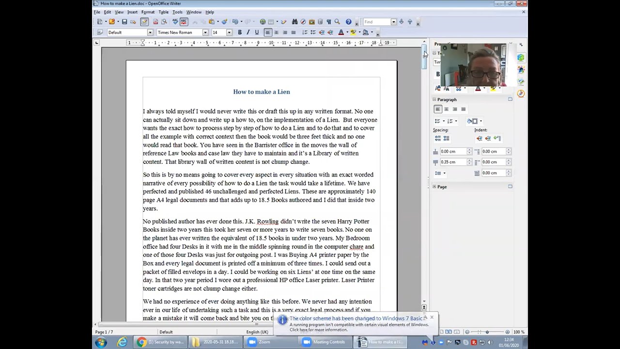 How to make a LIEN with Baron David Ward