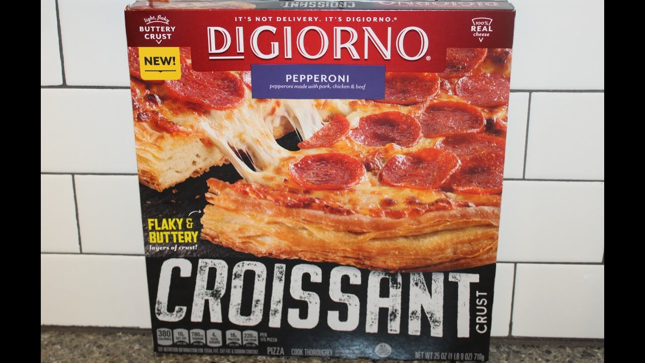 DiGiorno Croissant Crust Pepperoni Pizza Review