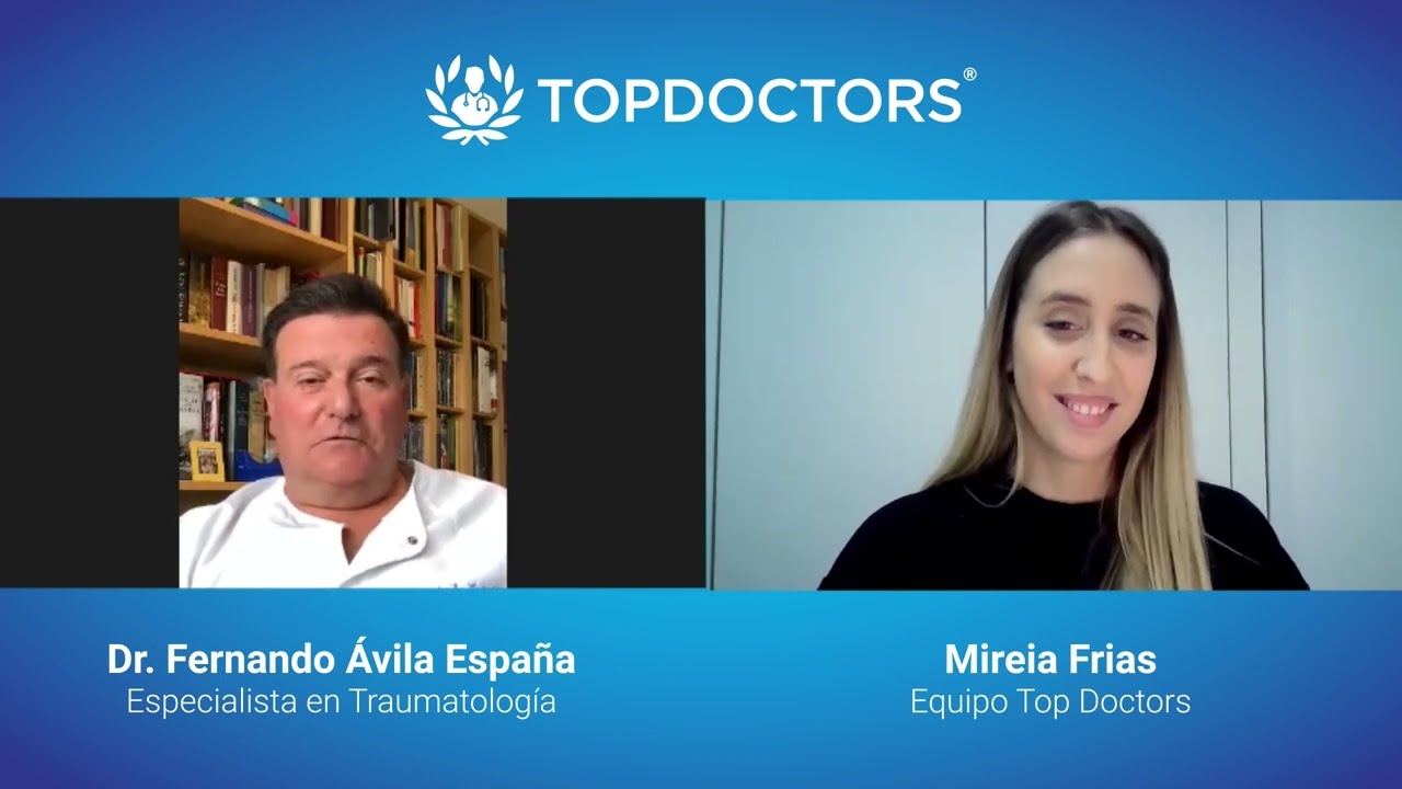 Plasma rico en plaquetas y artrosis - Entrevista Dr. Fernando Ávila España | Top Doctors