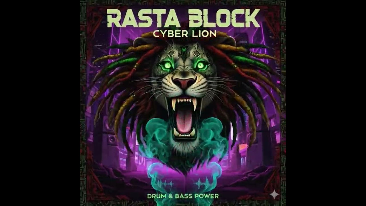 Rasta Block - Cyber Lion