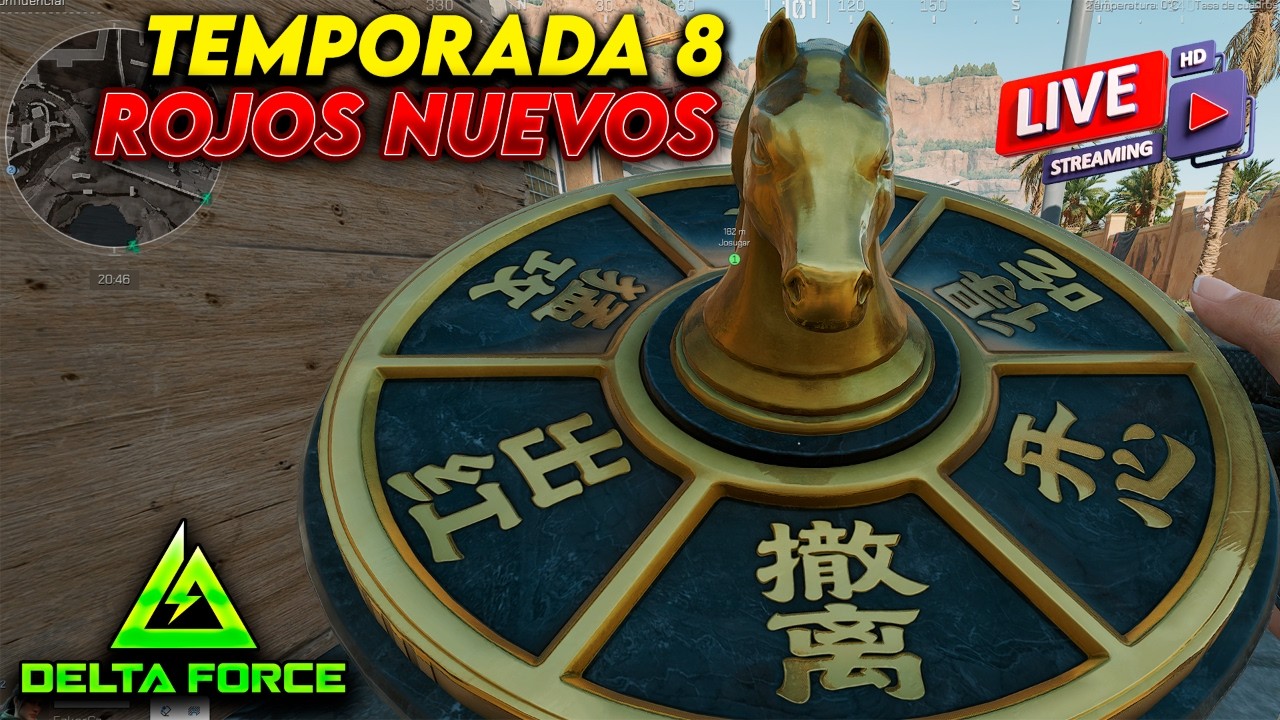 Delta Force Temporada 8 Nuevos Rojos como sacar mas dinero y rojos aprende a jugar el mapa