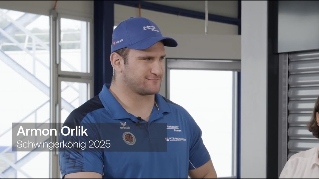 Interview Schwingerkönig 2025 Armon Orlik | Schenker Storen AG