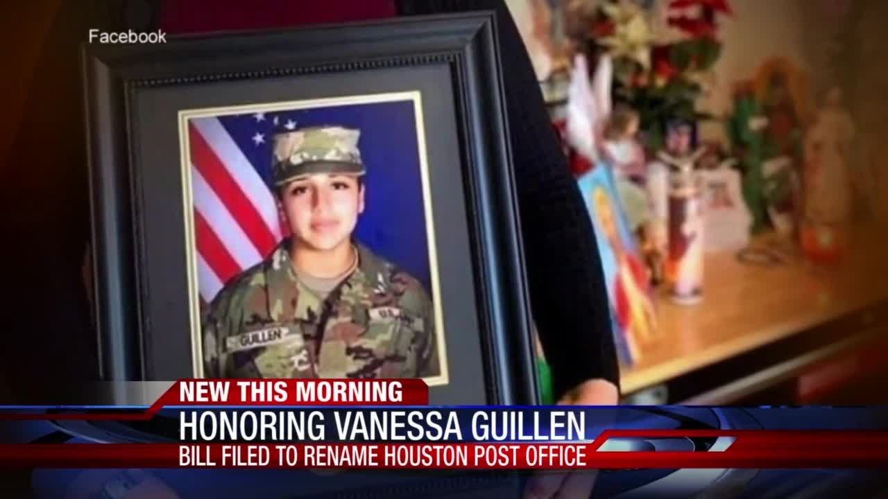 Billed filed to rename Houston post office honoring Vanessa Guillen
