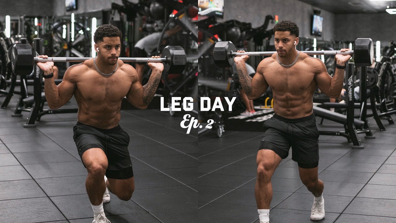 LEG WORKOUT & TRACKING MACROS