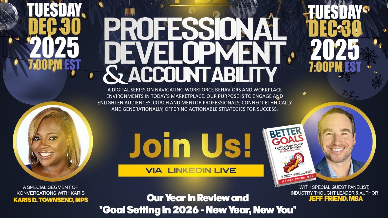 PDA Group Year in Review - Goal Setting for 2026 with Jeff Friend