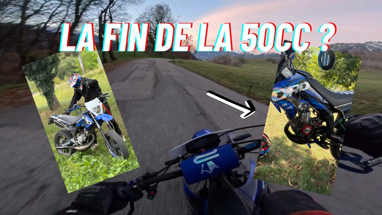 Ma dernière vidéo en 50cc...