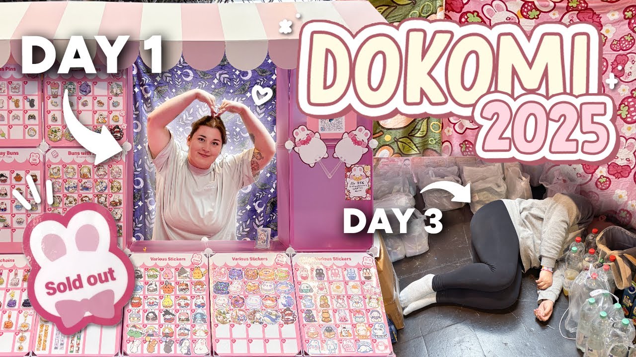 My FAVORITE Convention Of The YEAR ♡︎ Dokomi 2025 Con Vlog & Review 