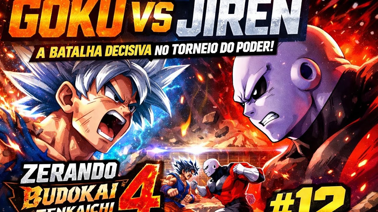 Goku Vs Jiren | Zerando Budokai Tenkaichi 4 Dublado #12