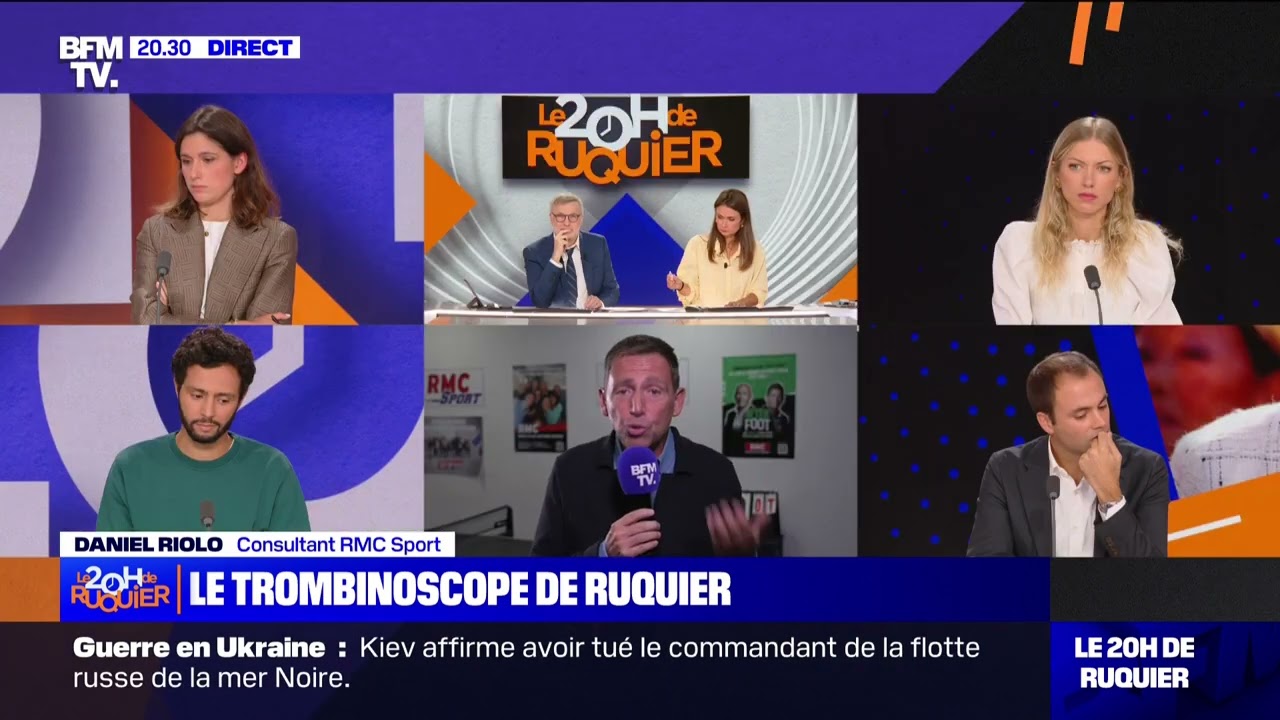 Le 20h de Ruquier – Chants homophobes au Parc des Princes