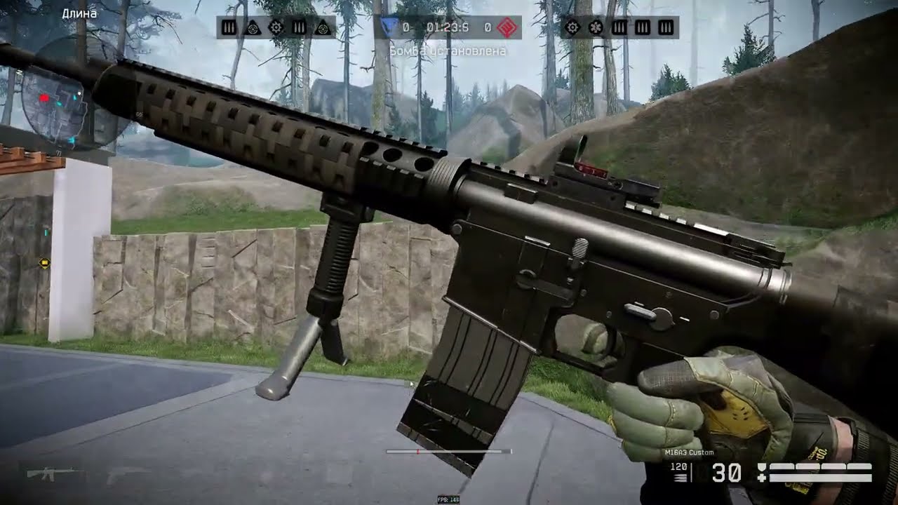 Warface (2024) - Gameplay M16A3 Custom