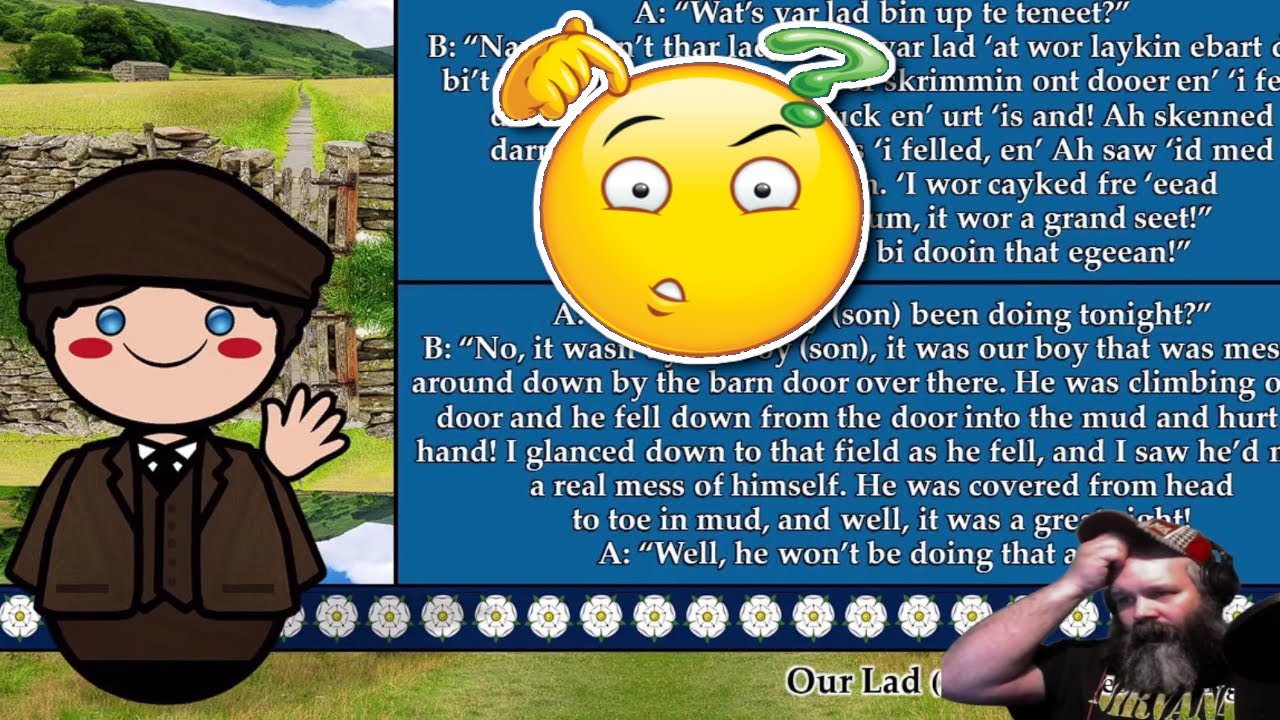 American Reacts to The Sound of the Old Yorkshire English Dialect
