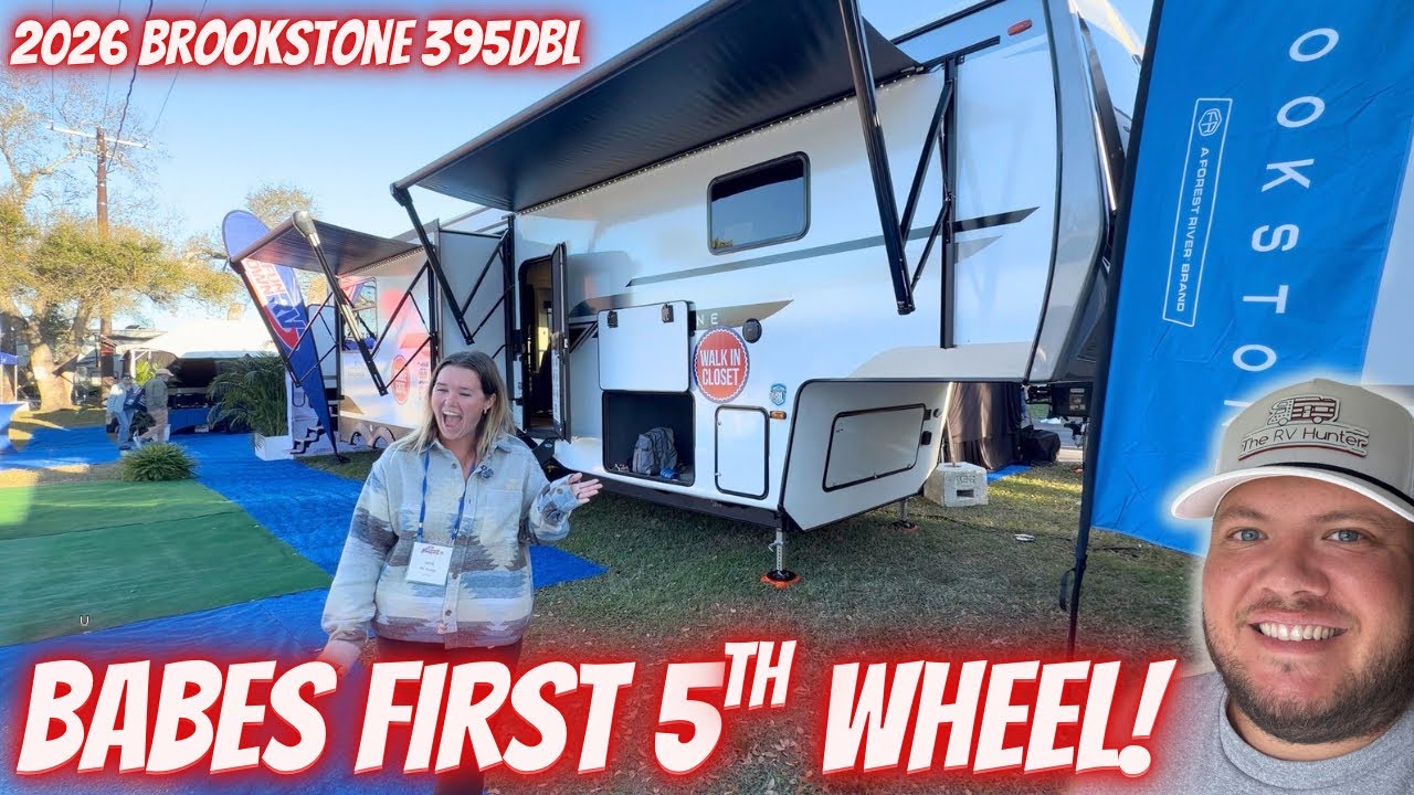 Первый в жизни малышки дом на колесах!!! Brookstone 395DBL 2026 года выпуска | Две спальни, две в...