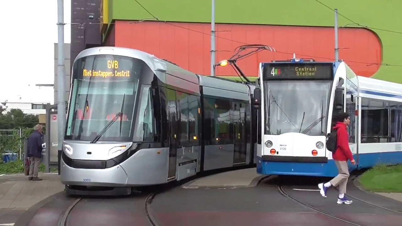 GVB 15G 3003 vertrekt van Drentepark (Station Amsterdam RAI)!