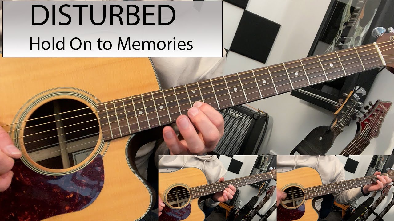 Disturbed - Hold On To Memories - Guitar Cover