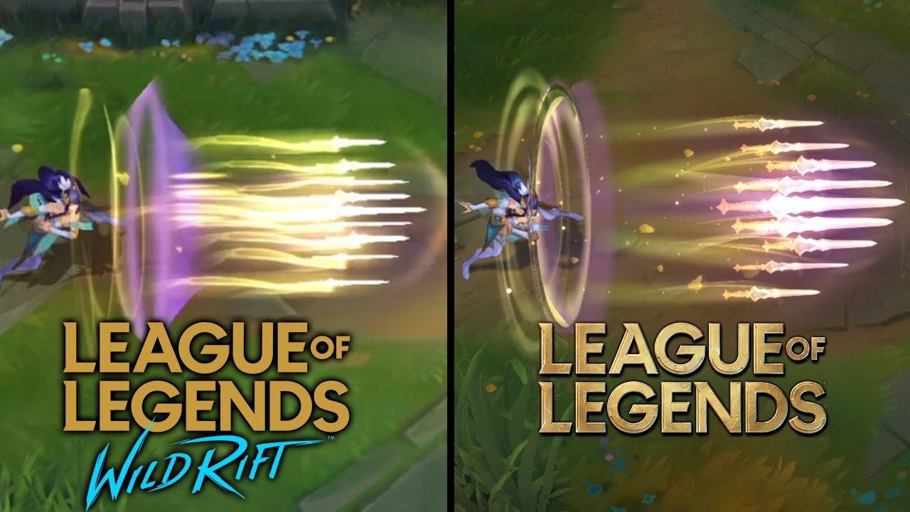 Divine Sword Irelia | WR vs LOLPC Comparison