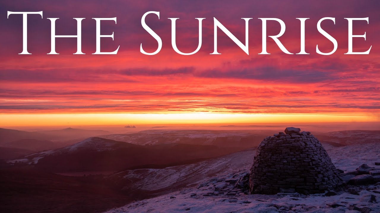 The best sunrise I've ever seen | Winter wild camping Carn Pica | Brecon Beacons