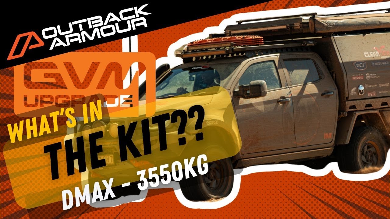 Isuzu Dmax Outback Armour 3350kg GVM Upgrade  Kit Rundown