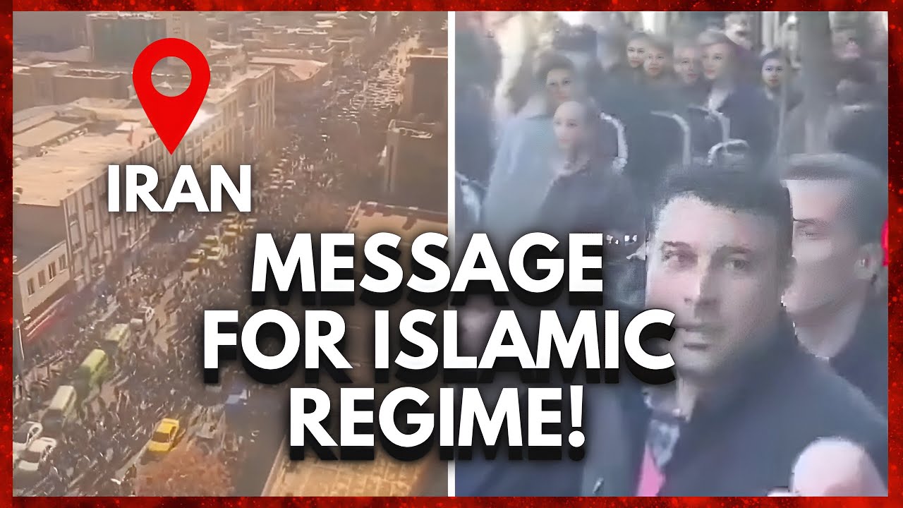 Mass Iranian Uprising Happening Now As Protesters Call For END Of The Islamic Regime!
