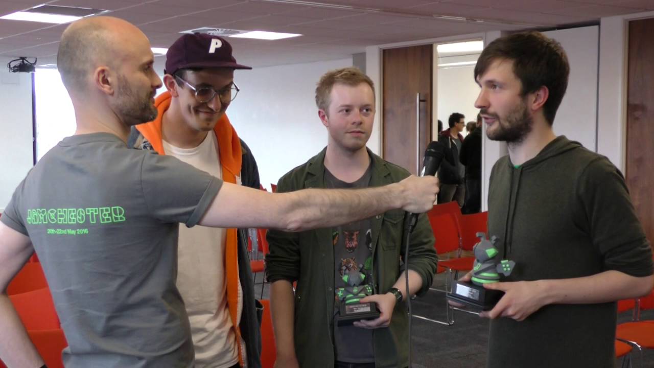 Winners Interview  - BEST GAME & BEST AUDIO - Acid Nerve Feat. Angus Dick