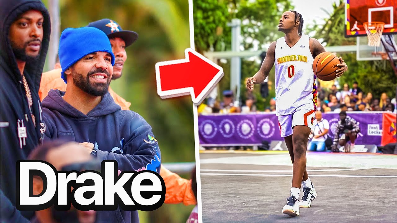 DRAKE PULLED UP TO WATCH ME HOOP IN AUSTRALIA! 🇦🇺