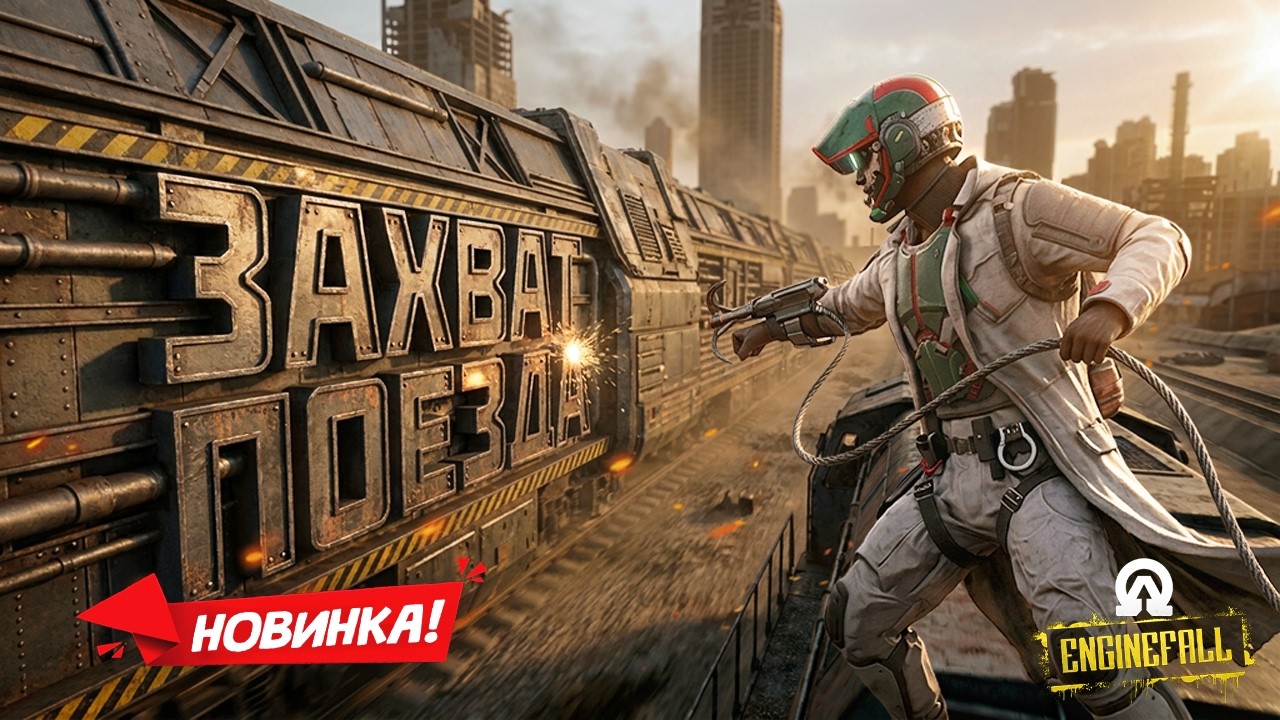 Экстракшен шутер на ГИГАНТСКОМ поезде - Enginefall