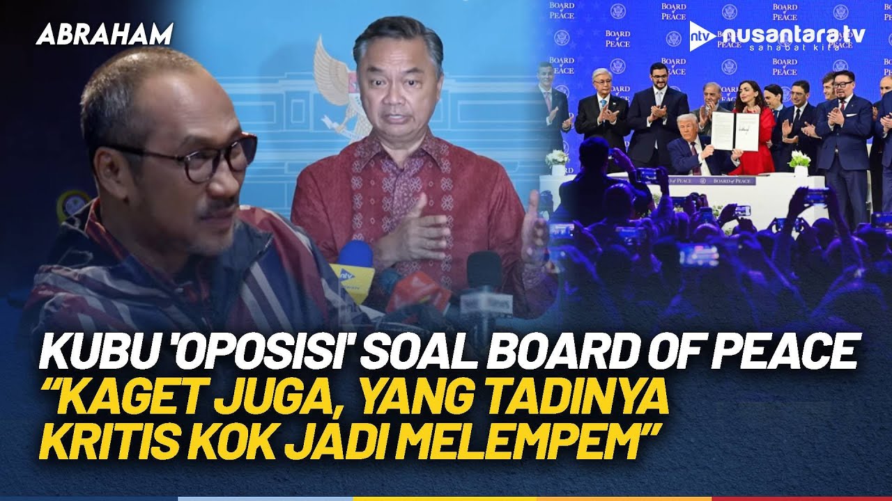 Oposisi Melunak di Depan Presiden? Abraham Samad: Yang Tadinya Kritis Kok Jadi Melempem | ABRAHAM