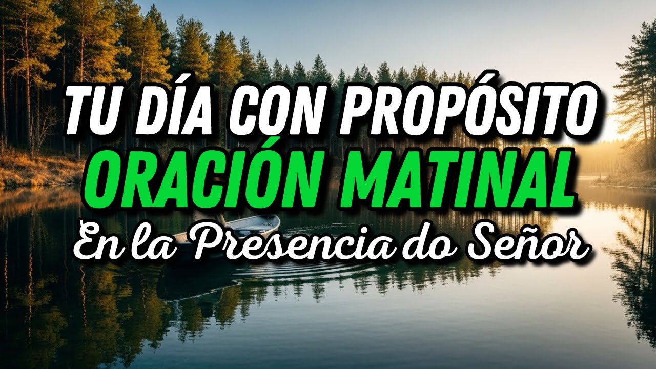 Bajo la sombra de DIOS: Declara FE, PAZ y GRATITUD para un día lleno de BENDICIONES 🕊️