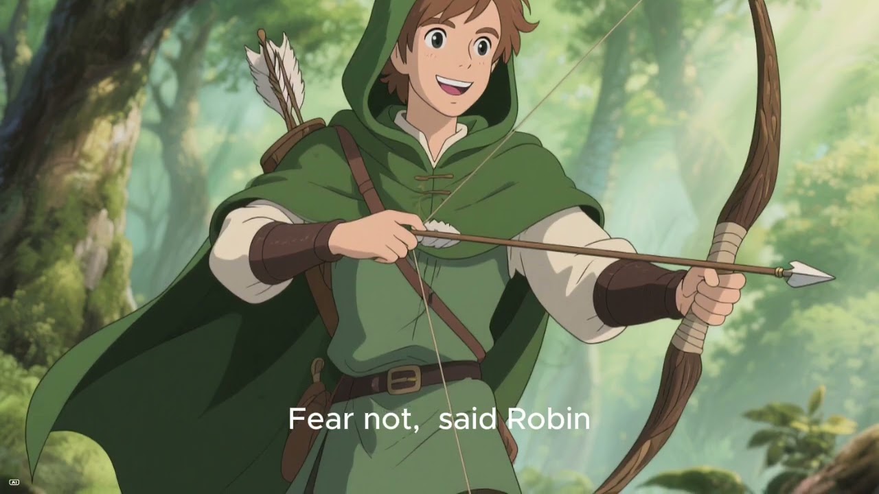 The Legend of Robin Hood 🏹 | Classic Story for Kids | Adventure & Kindness Animated Fairy Tale