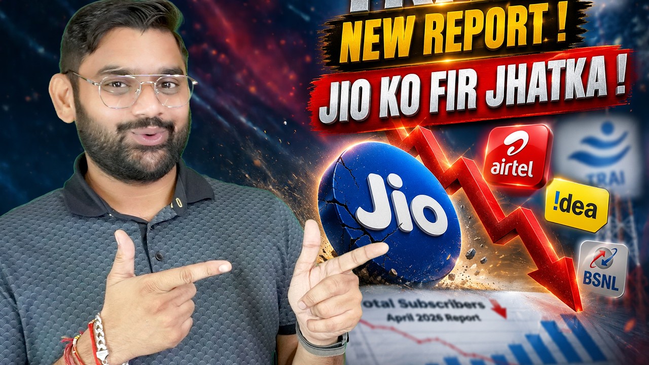TRAI April 2026 Report: Jio vs Airtel vs Vi Full Data!