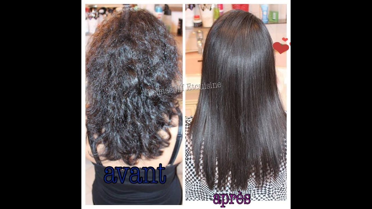 Comment faire un lissage bresilien à la maison + résultat après le 1er shampoing