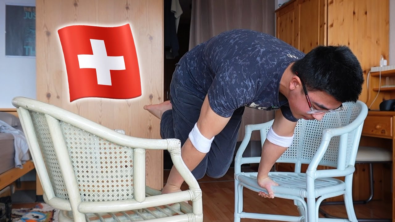 PLANCHE IN SWITZERLAND // Calisthenics Push Day