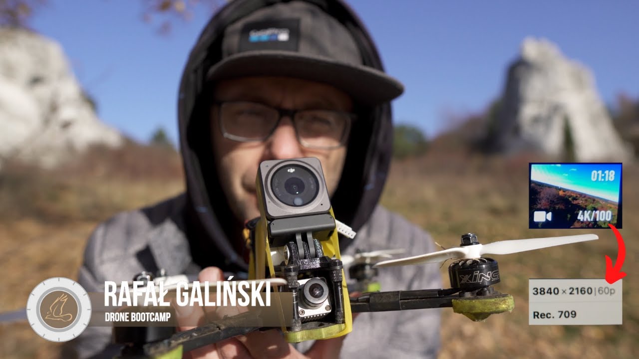 DJI Action 2 w AKCJI FPV: 4K 100 FPS - TEGO SIĘ NIE SPODZIEWAŁEM