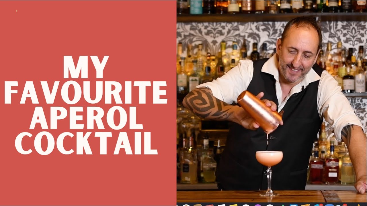 Totally Underrated Cocktail The Aperol Sour/ Let's Talk Drinks