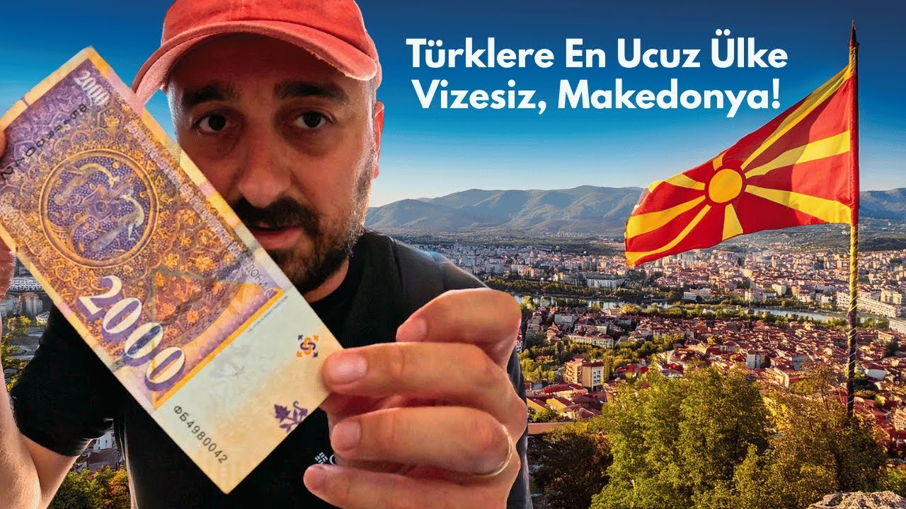 Makedonya'ya Geldim | Herkes Türkçe Biliyor ve Çok Ucuz 🇲🇰