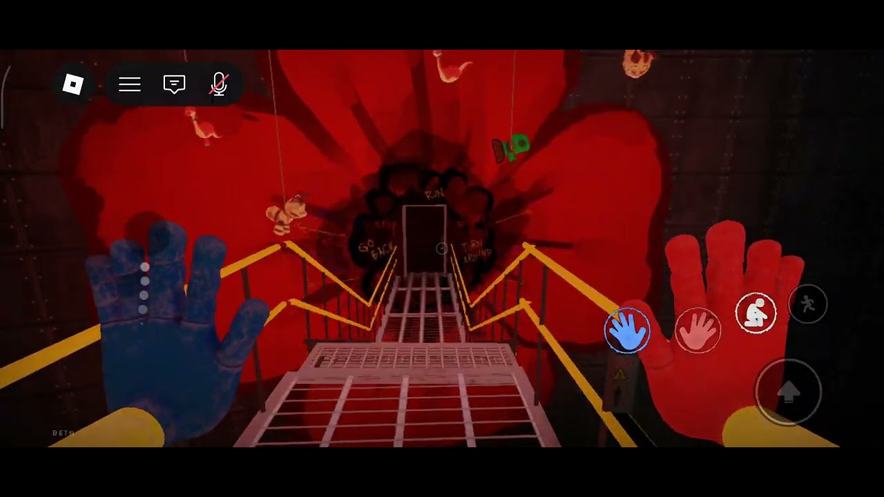 Mini gameplay de Poppy playtime en Roblox 