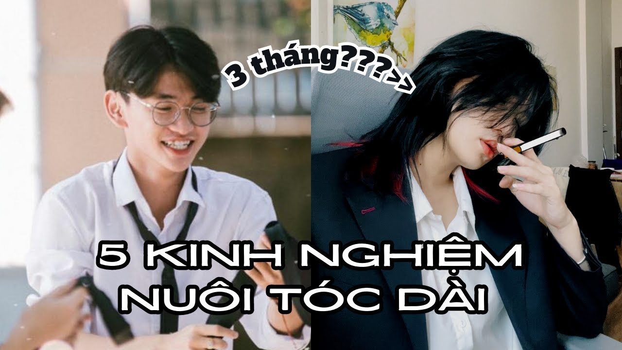 Kinh nghiệm nuôi tóc dài nam | 5 điều bạn cần biết trước khi nuôi tóc dài | Toàn Tóc Tai