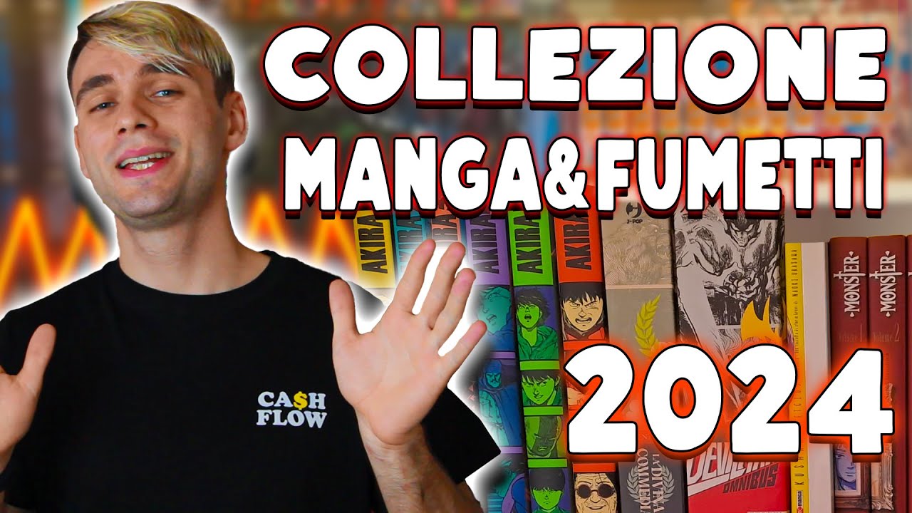 LA MIA COLLEZIONE MANGA E FUMETTI 2024