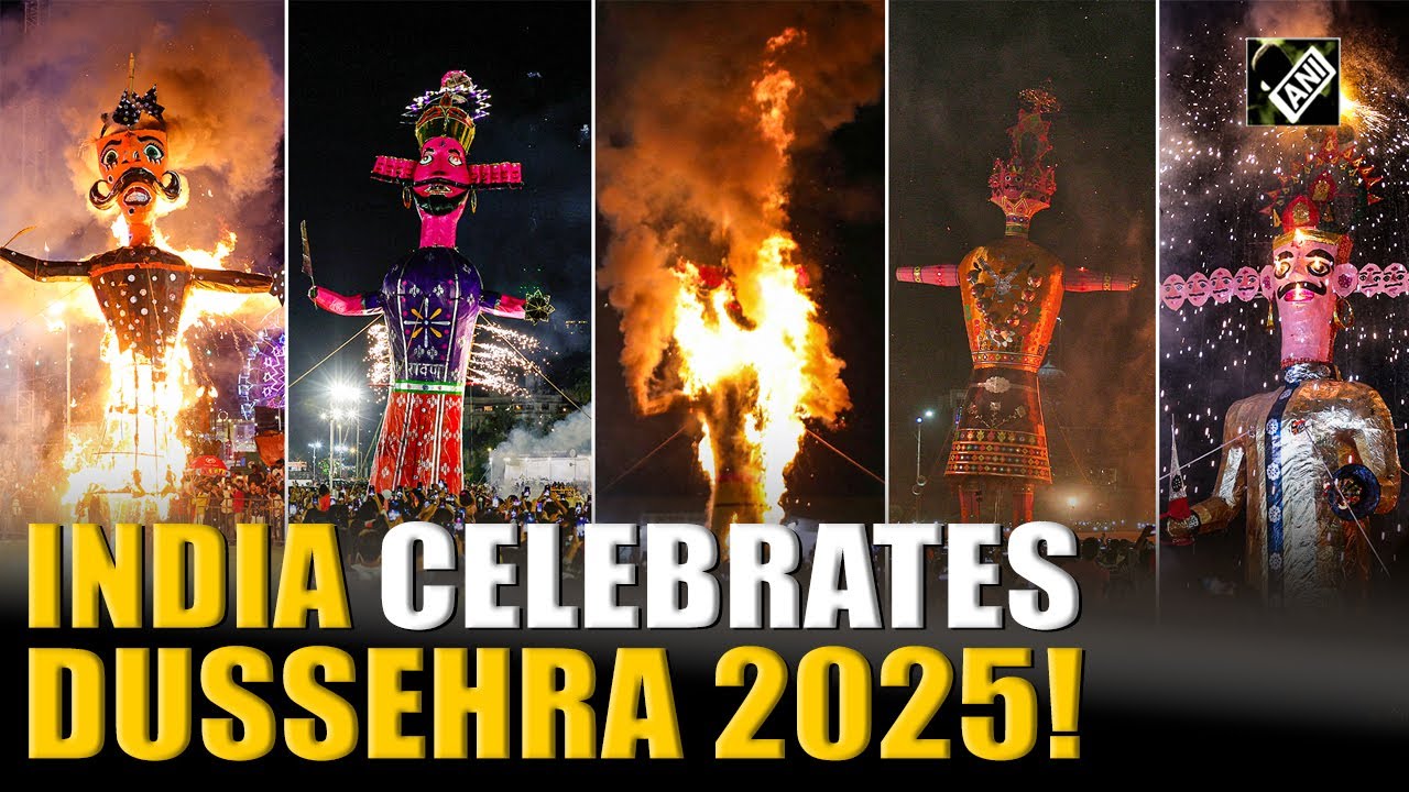 WATCH: From Delhi to Bihar, India celebrates Dussehra with Grand Ferver |Vijayadashami 2025