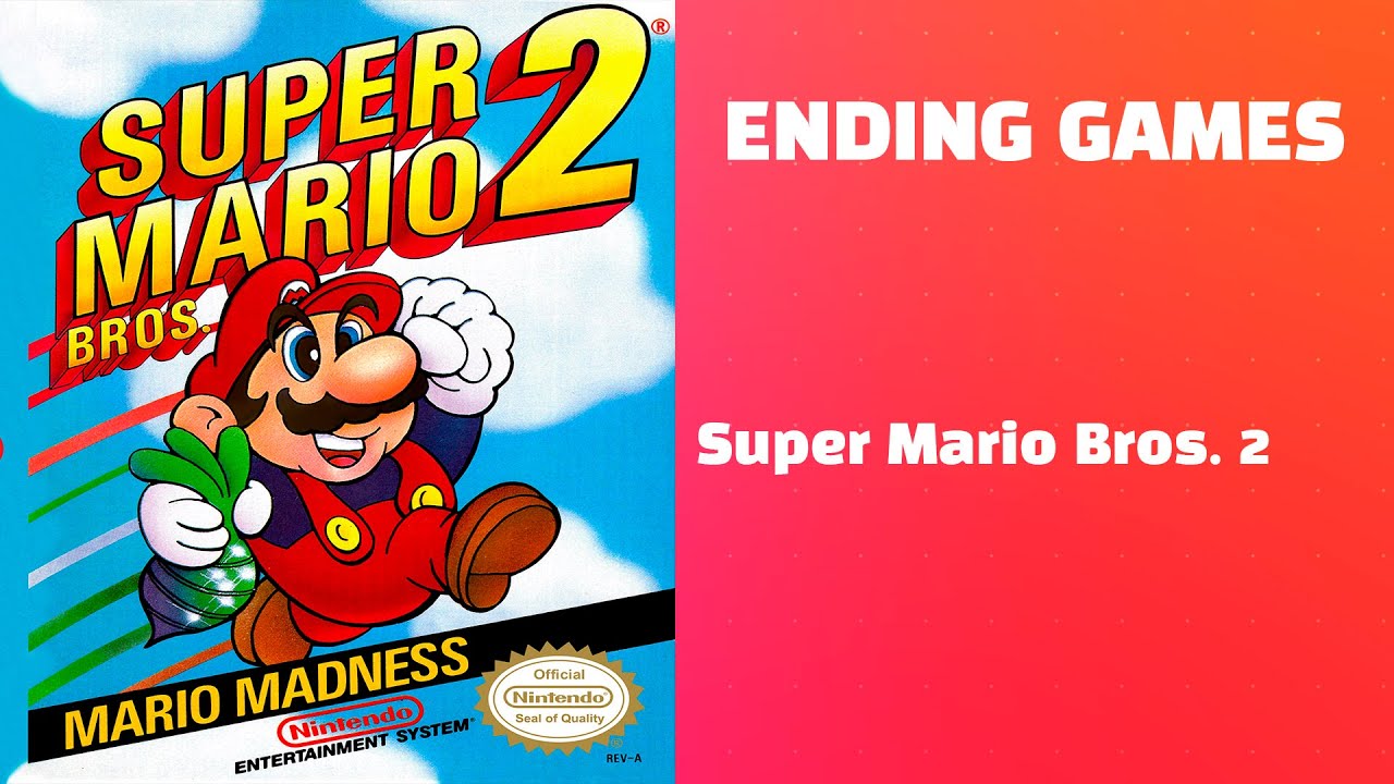 Ending - Super Mario Bros. 2 (NES - Nintendo EAD - 1988)