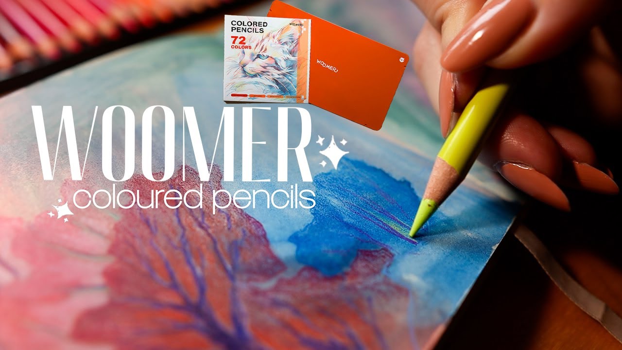 Lightfast Budget Colored Pencils | Woomer Review ✨