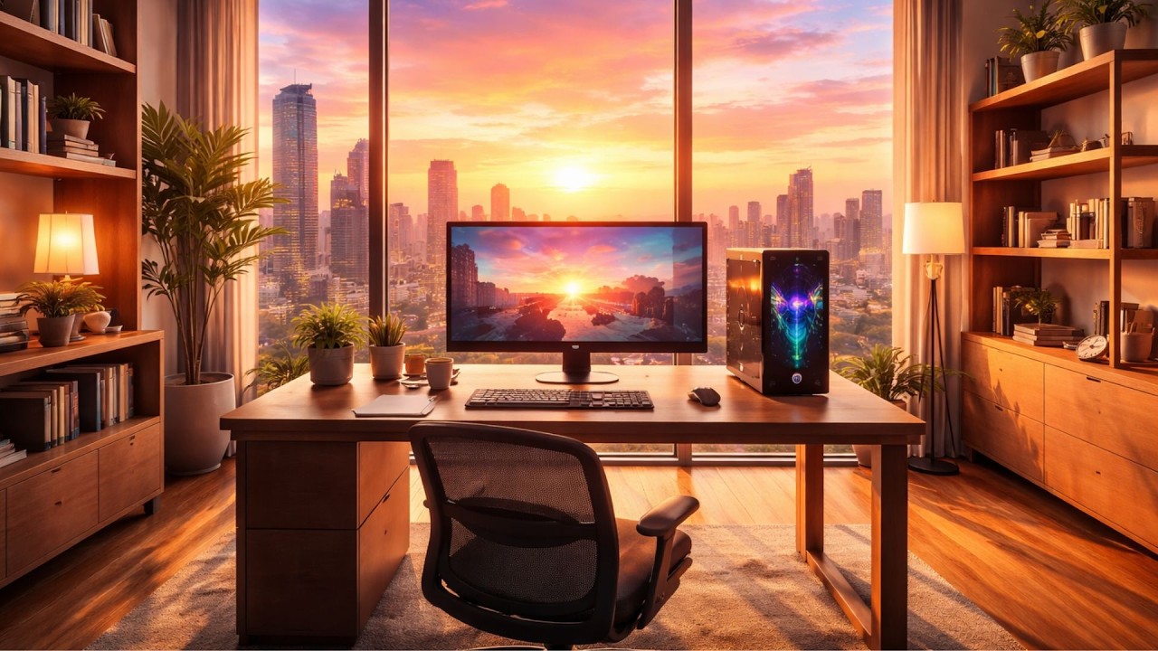Smooth Jazz Office Ambience