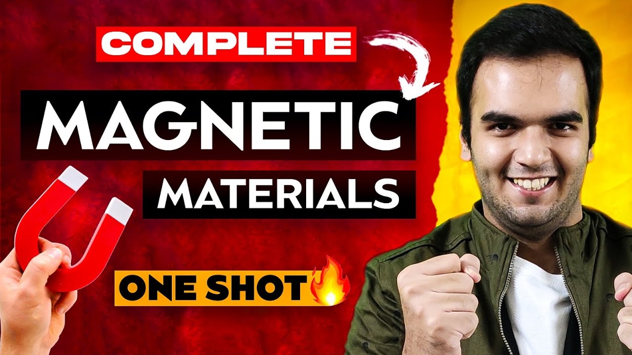Magnetic Materials One Shot Class 12th Physics Maharashtra Board - MHTCET - RG Lectures Revision