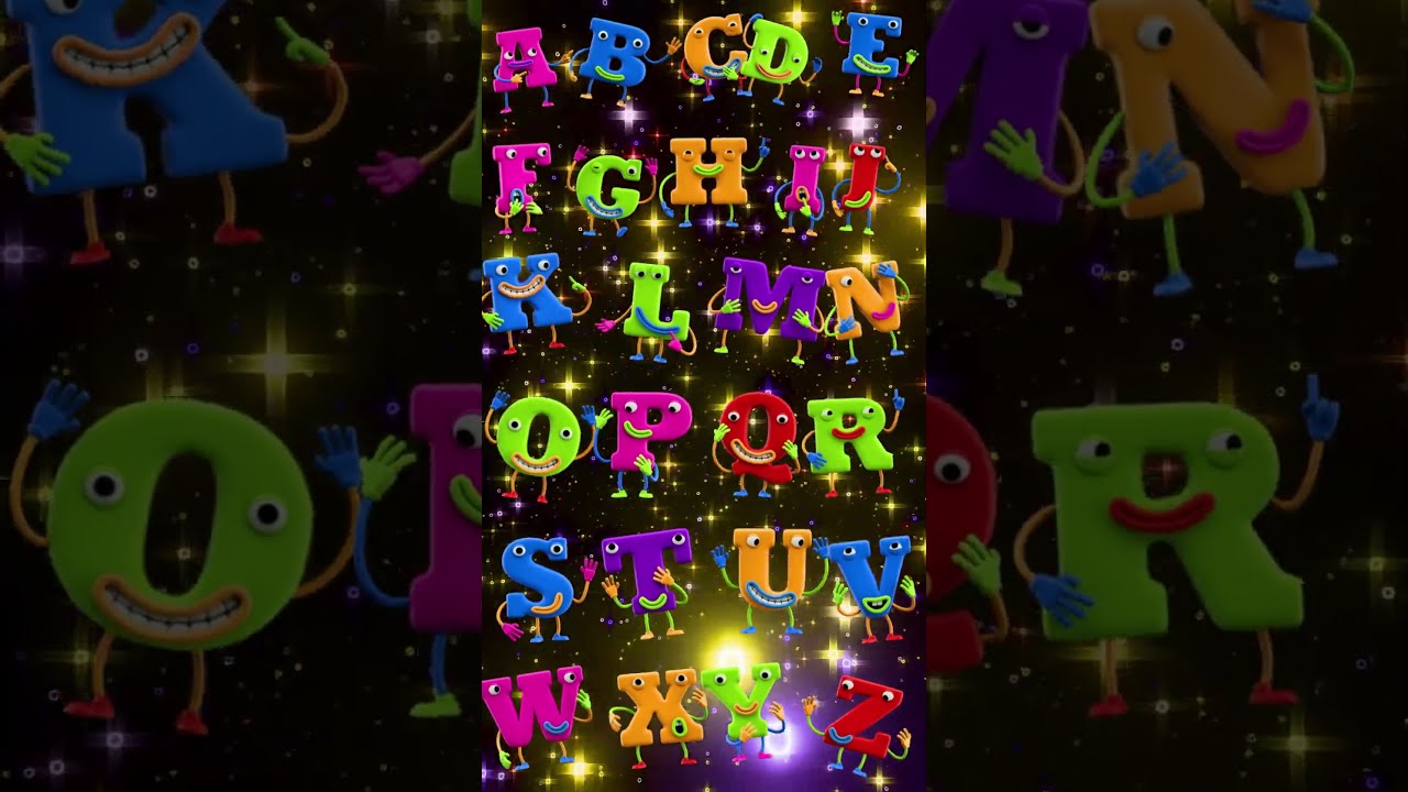 ABC Song for Kids 🎶Learn the Alphabet with Dancing Letters! | Fun Nursery Rhymes #shorts #abcbuntytv