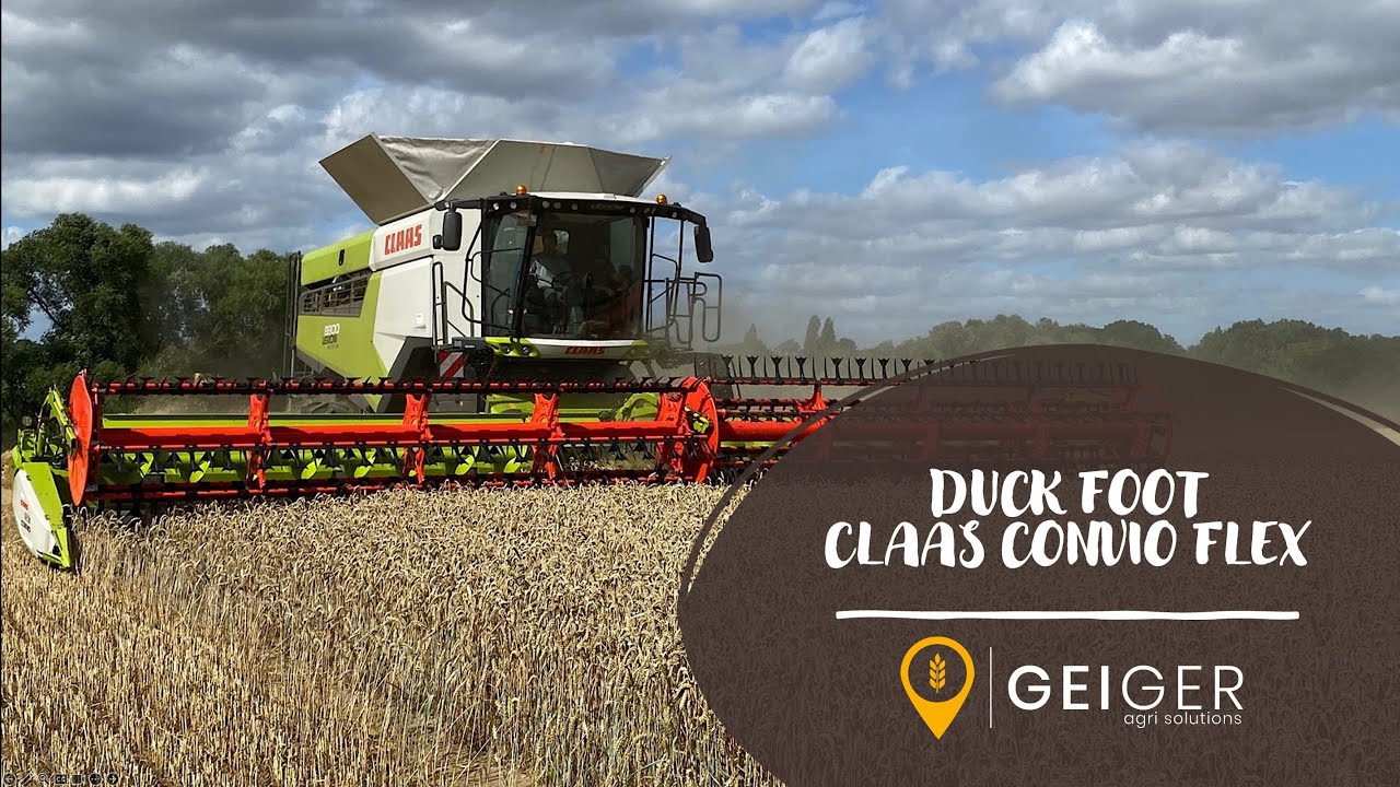 DUCK FOOT Haspelzinken I Installation & Einstelltipps am Beispiel CLAAS CONVIO FLEX