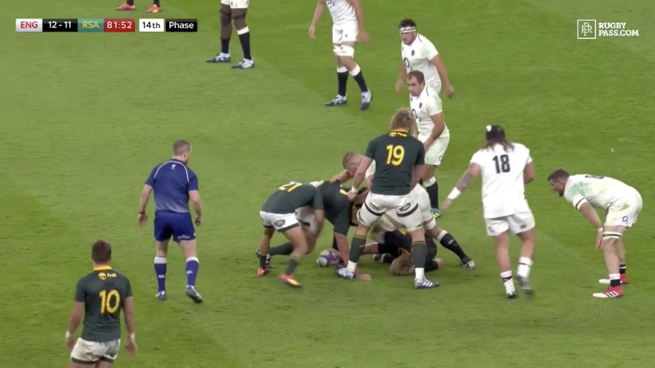 Farrel no arm hit on Esterhuizen
