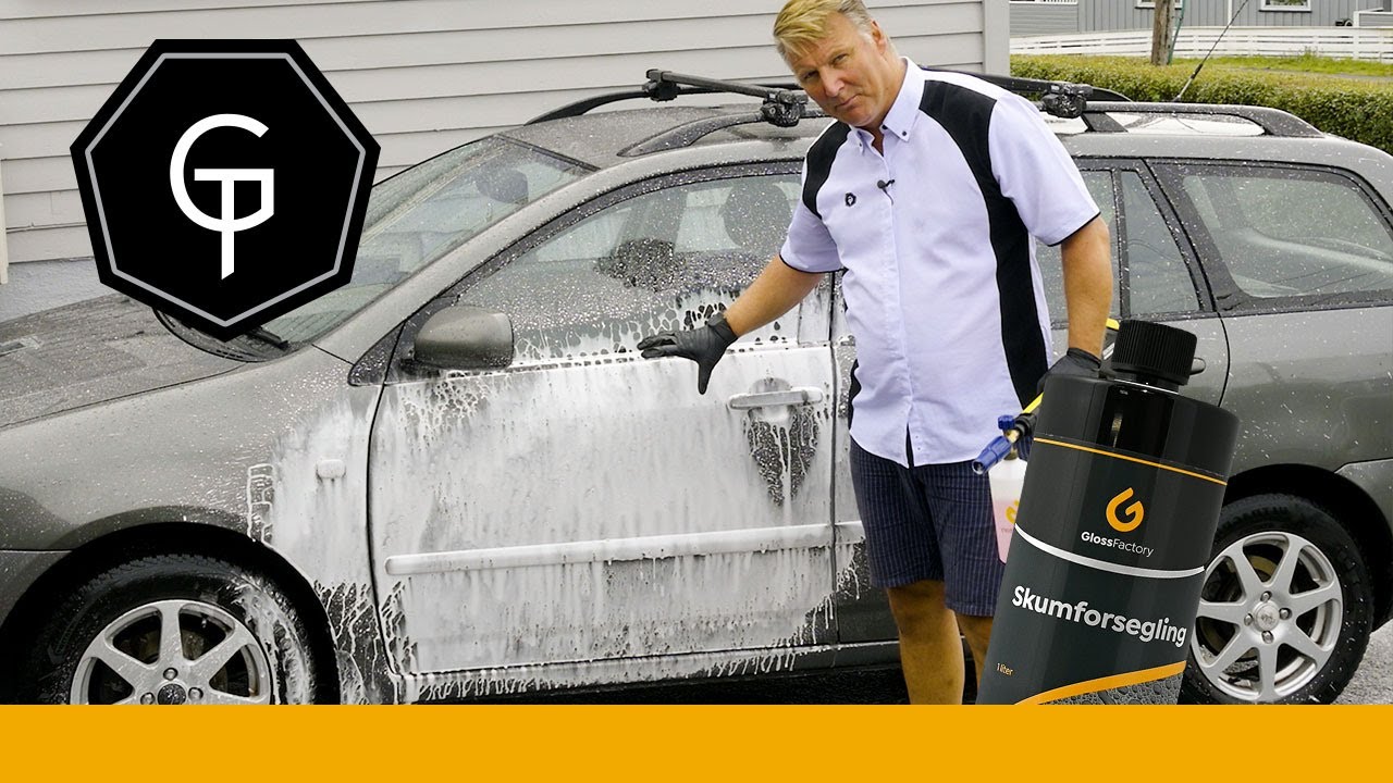 Slik får du best beskyttelse med Gloss Factory Skumforsegling
