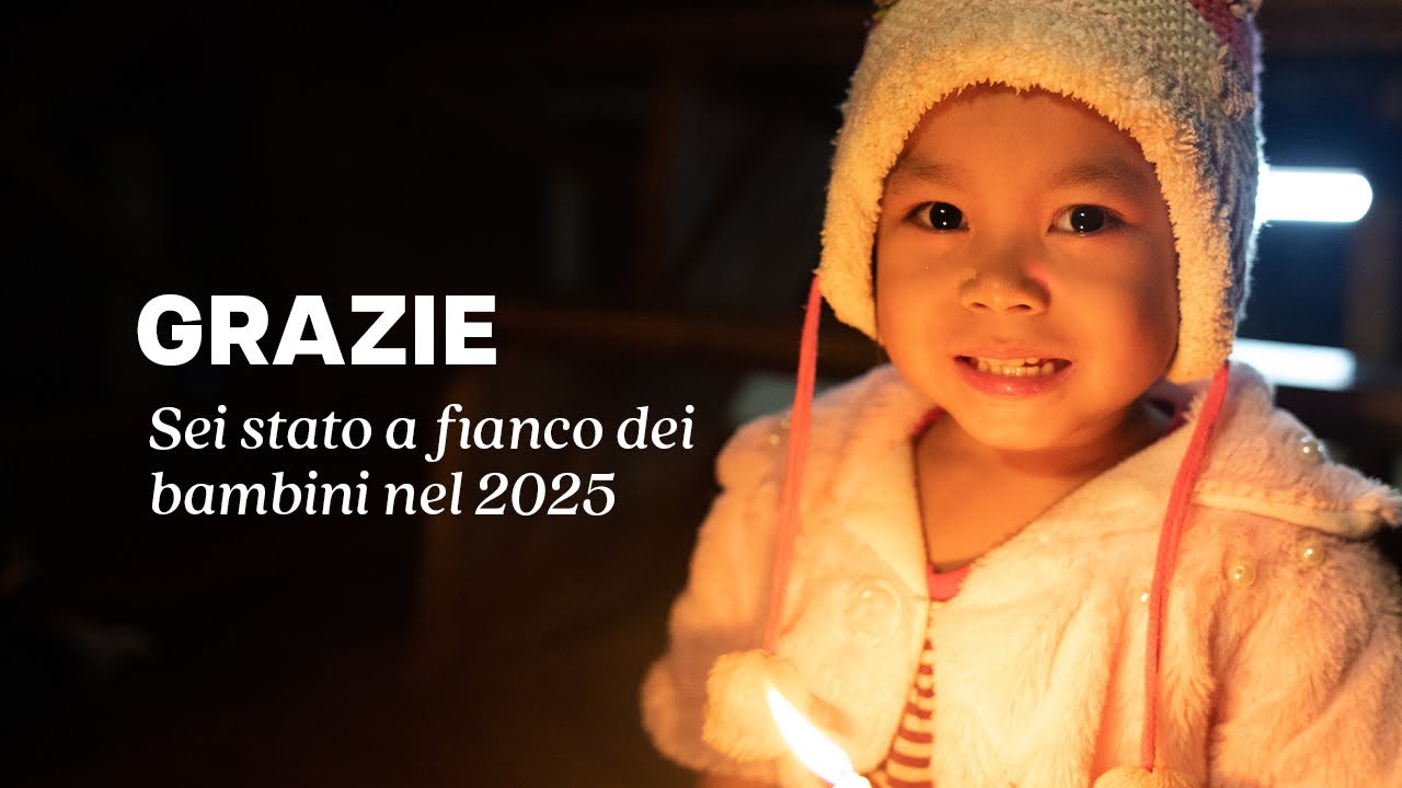 Grazie per essere stato a fianco dei bambini nel 2025 | Compassion Italia