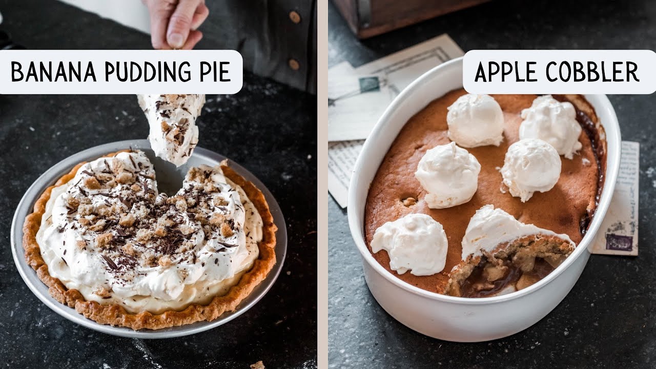 Two Classic Homemade Desserts for Fall